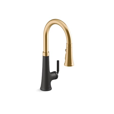 Kohler Tone Pull-Down Single-Handle Kitchen Sink Faucet 23764-BMB